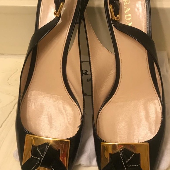 Prada sling back shoes - Picture 3 of 11